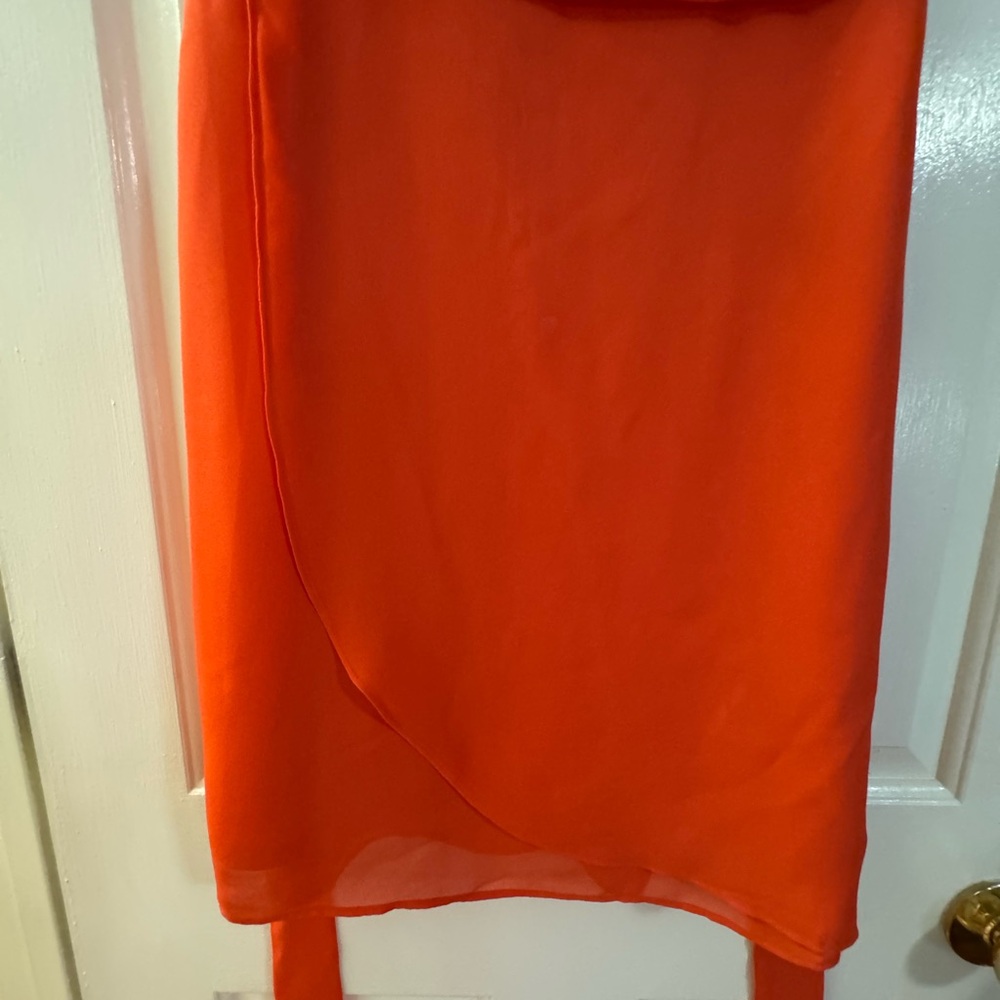 The Limited Orange Sleeveless Dress - Picture 3 of 12